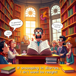 Whose Diary Is It Anyway? - Text-based game