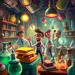 Whose Lab Is It Anyway? - Text-based game