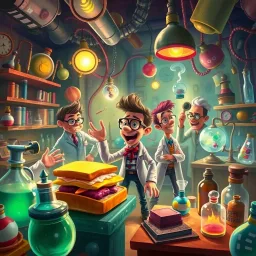 Whose Lab Is It Anyway? - Text-based game