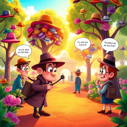 Whose Hat Is It Anyway? - Text-based game