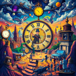 Chrono Clash: Whose Time Is It Anyway? - Text-based game