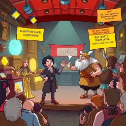 Relic Rumble: Whose Is It Anyway? - Text-based game