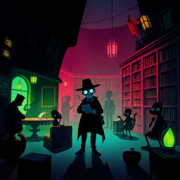 Whose Shadow Is It Anyway? - Text-based game