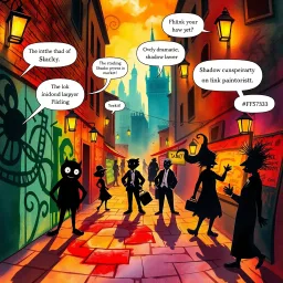 Whose Shadow is it Anyway? - Text-based game