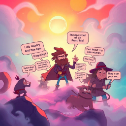 Ego Odyssey: Whose Adventure is it Anyway? - Text-based game