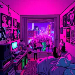Mother, May I Rave? - Text-based game