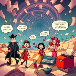 Whose Adventure Is It Anyway? - Text-based game