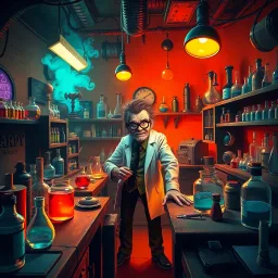 Whose Lab Is It Anyway? - Text-based game