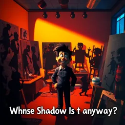 Whose Shadow Is It Anyway? - Text-based game