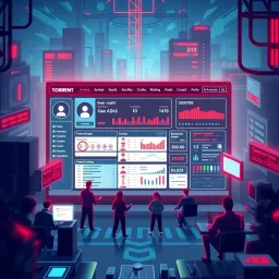TorrentTracker: Rise of the Underdog - Text-based game