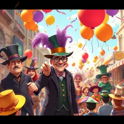 Whose Hat Is It Anyway? - Text-based game