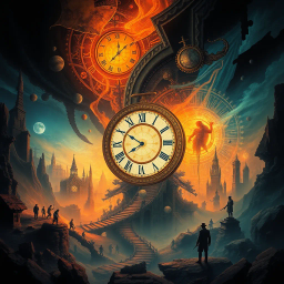 Chrono Conundrum: Who's Ticking? - Text-based game