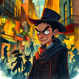 Whose Shadow is it Anyway? - Text-based game