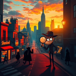Whose Shadow Is This, Anyway? - Text-based game