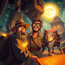 Relic Rumble: Whose Is It Anyway? - Text-based game