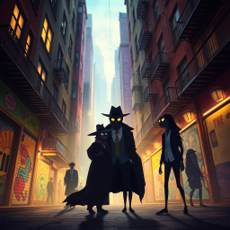Whose Shadow is it Anyway? - Text-based game