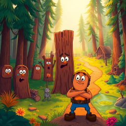 Logjam Chronicles: Whose Logs Are These, Anyway? - Text-based game