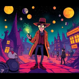 ChronoChase: Whose Time Is It Anyway? - Text-based game
