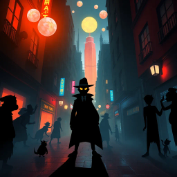 Whose Shadow is it Anyway? - Text-based game