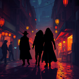 Whose Shadows Are These? - Text-based game