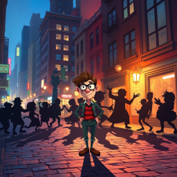Whose Shadow Is It Anyway? - Text-based game