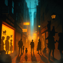 Whose Shadow Is It Anyway? - Text-based game