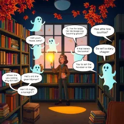 Whose Ghost Is It Anyway? - Text-based game