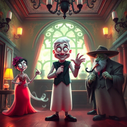 Whose Ghost Is It Anyway? - Text-based game