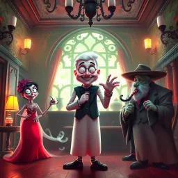 Whose Ghost Is It Anyway? - Text-based game