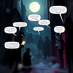 Whose Shadow is it Anyway? - Text-based game