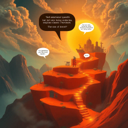 Questception: Who's the Hero, Anyway? - Text-based game