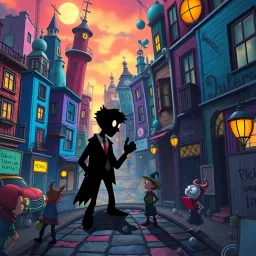 Whose Shadow Is It Anyway? - Text-based game