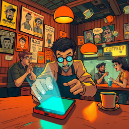 Whose Phone Is This, Anyway? - Text-based game