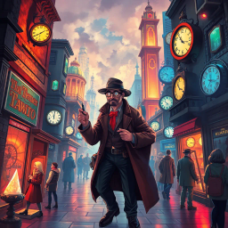 Chrono-Capers: Whose Time Is It, Anyway? - Text-based game
