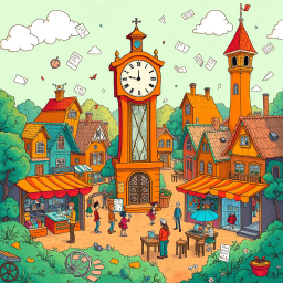 Chrono-Conundrum: Who's Ticking? - Text-based game