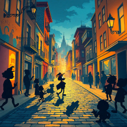 Whose Shadow is it Anyway? - Text-based game