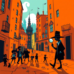 Whose Shadow Is It Anyway? - Text-based game