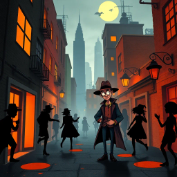 Whose Shadow Is It Anyway? - Text-based game