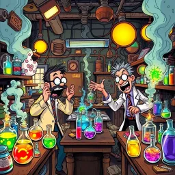 Lab Rumble: Whose Lab is it Anyway? - Text-based game