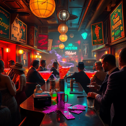 ChronoCocktail: Whose Time is it Anyway? - Text-based game