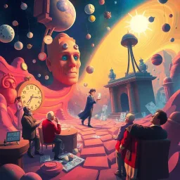 Chronochase: Whose Time is it Anyway? - Text-based game