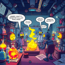 Lab Rumble: Whose Lab Is It Anyway? - Text-based game
