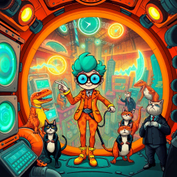 Chrono-Capers: Whose Time Is It, Anyway? - Text-based game