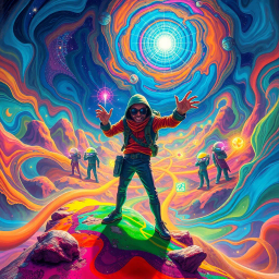 Spectrum Wars: Which Dimension Is It Anyway? - Text-based game