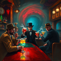 ChronoCocktail: Whose Time Is It Anyway? - Text-based game