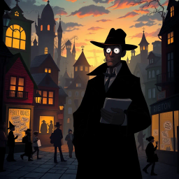 Whose Shadow Is It Anyway? - Text-based game