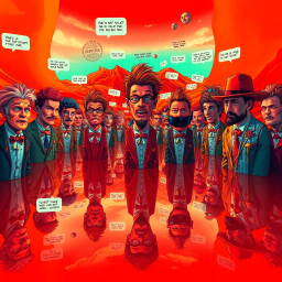 Character-Driven Satire text games