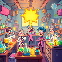 Lab Rumble: Whose Lab is it Anyway? - Text-based game