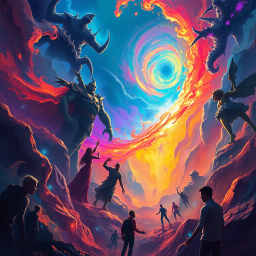 Spectrum Wars: Whose Dimension is it Anyway? - Text-based game