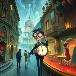 Chronochase: Whose Time Is It Anyway? - Text-based game